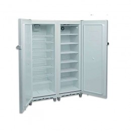 Armario mixto refrigerados y congelados 2 puertas lacado blanco