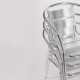 Juego de 4 sillas brazos de aluminio apilables